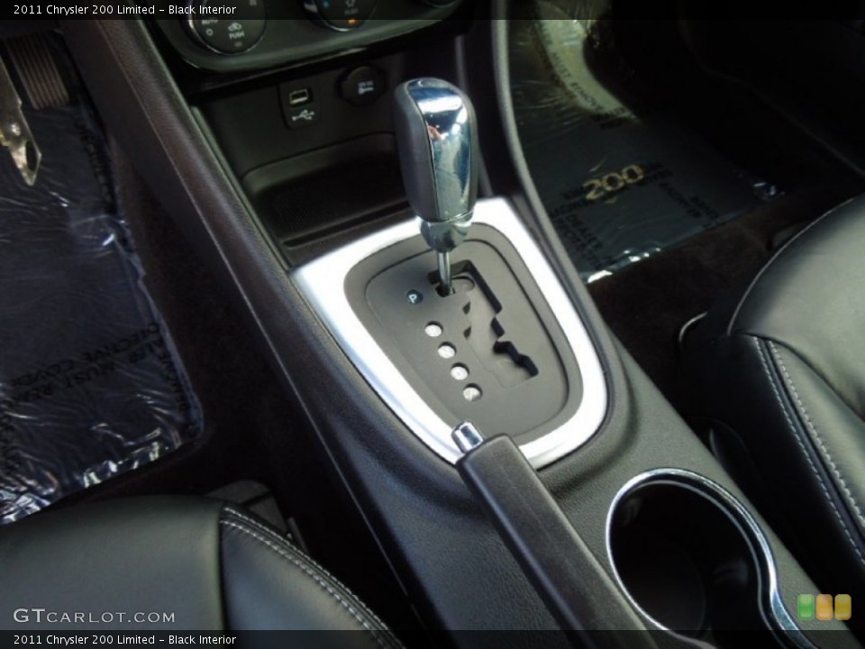 Black Interior Transmission for the 2011 Chrysler 200 Limited #70194272