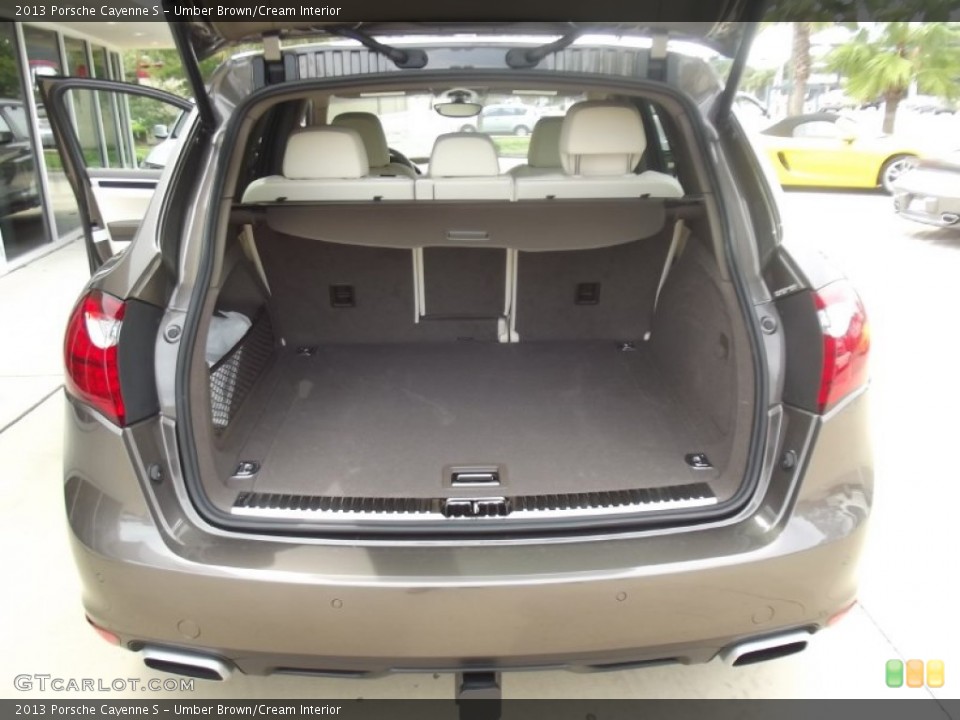 Umber Brown/Cream Interior Trunk for the 2013 Porsche Cayenne S #70201668
