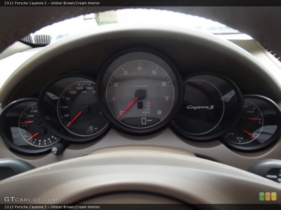 Umber Brown/Cream Interior Gauges for the 2013 Porsche Cayenne S #70201678