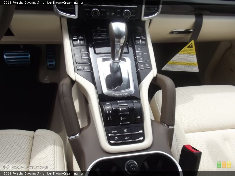 Umber Brown/Cream Interior Transmission for the 2013 Porsche Cayenne S #70201687