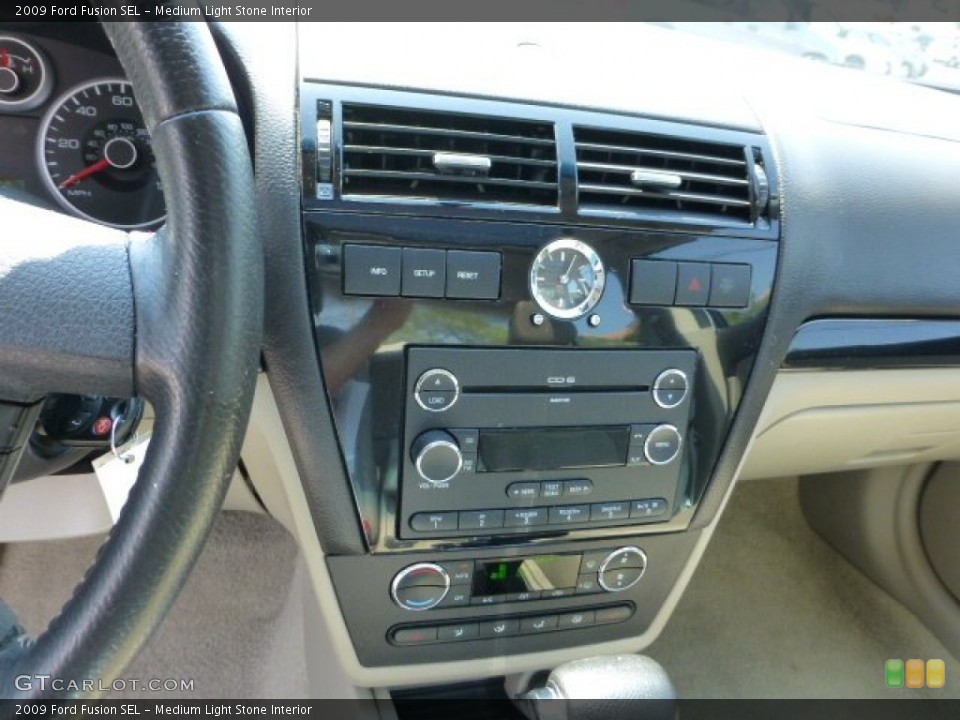 Medium Light Stone Interior Controls for the 2009 Ford Fusion SEL #70202578
