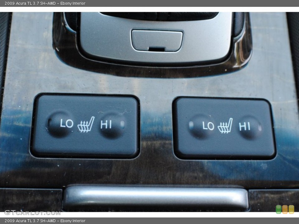 Ebony Interior Controls for the 2009 Acura TL 3.7 SH-AWD #70203262