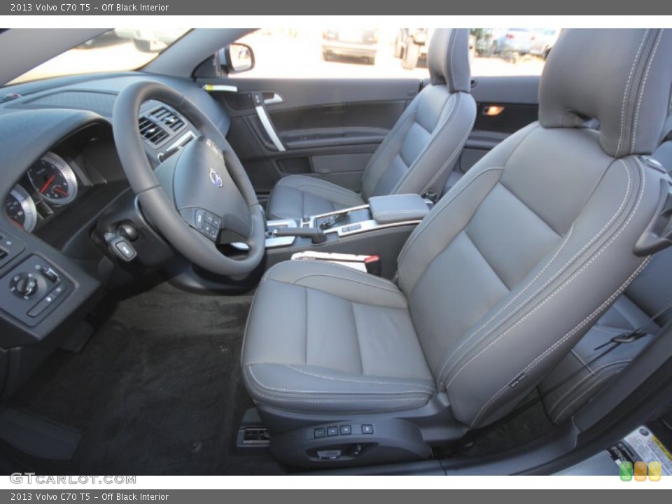 Off Black Interior Photo for the 2013 Volvo C70 T5 #70204714