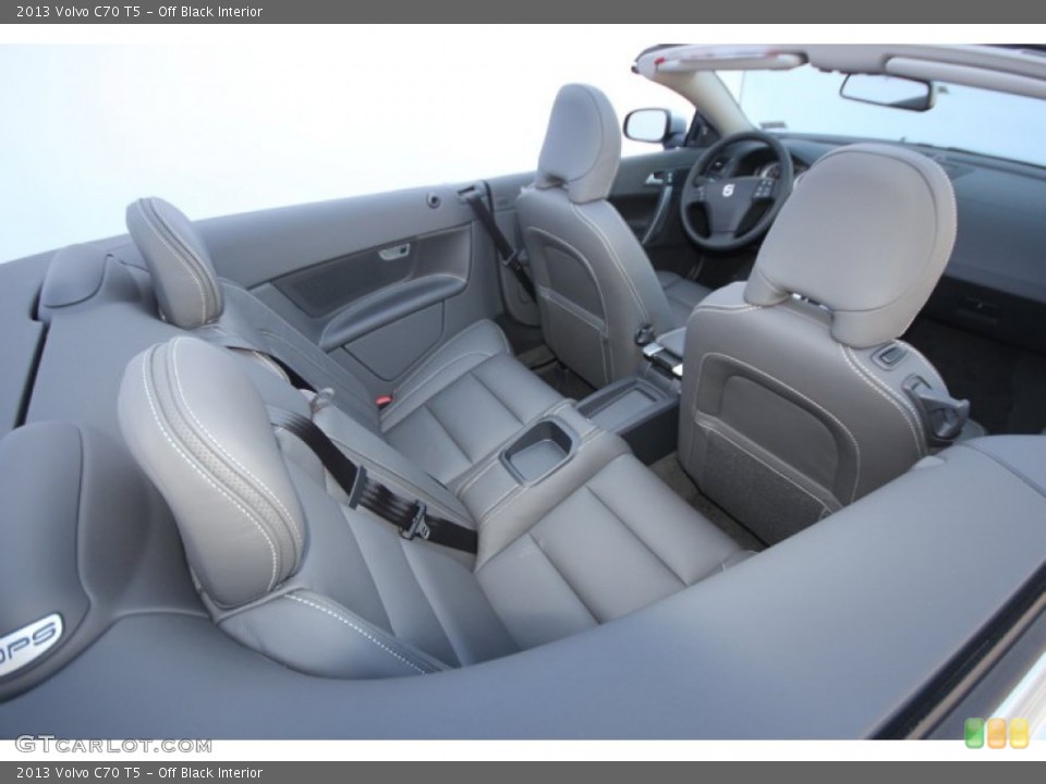 Off Black Interior Photo for the 2013 Volvo C70 T5 #70204750