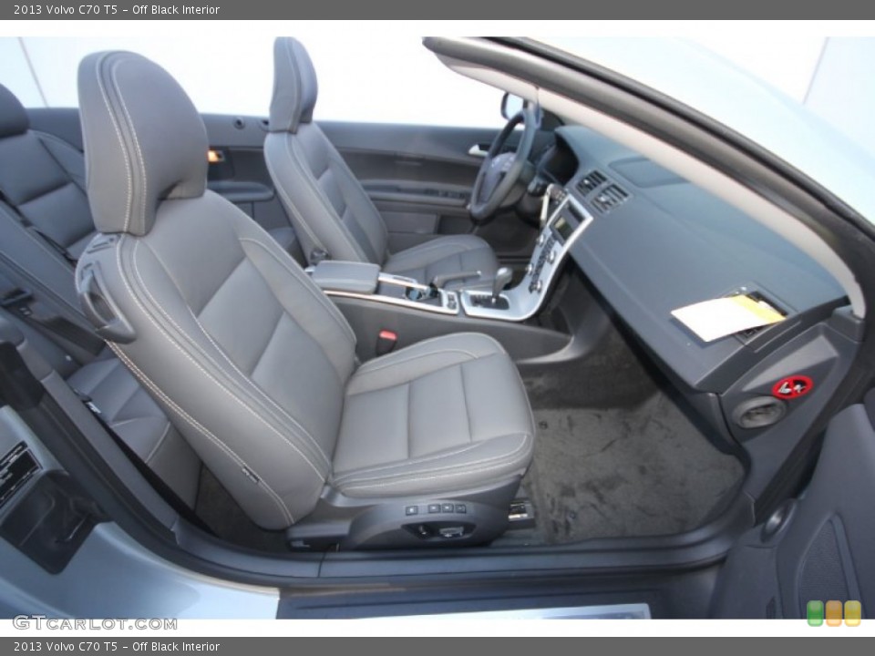 Off Black Interior Photo for the 2013 Volvo C70 T5 #70204775