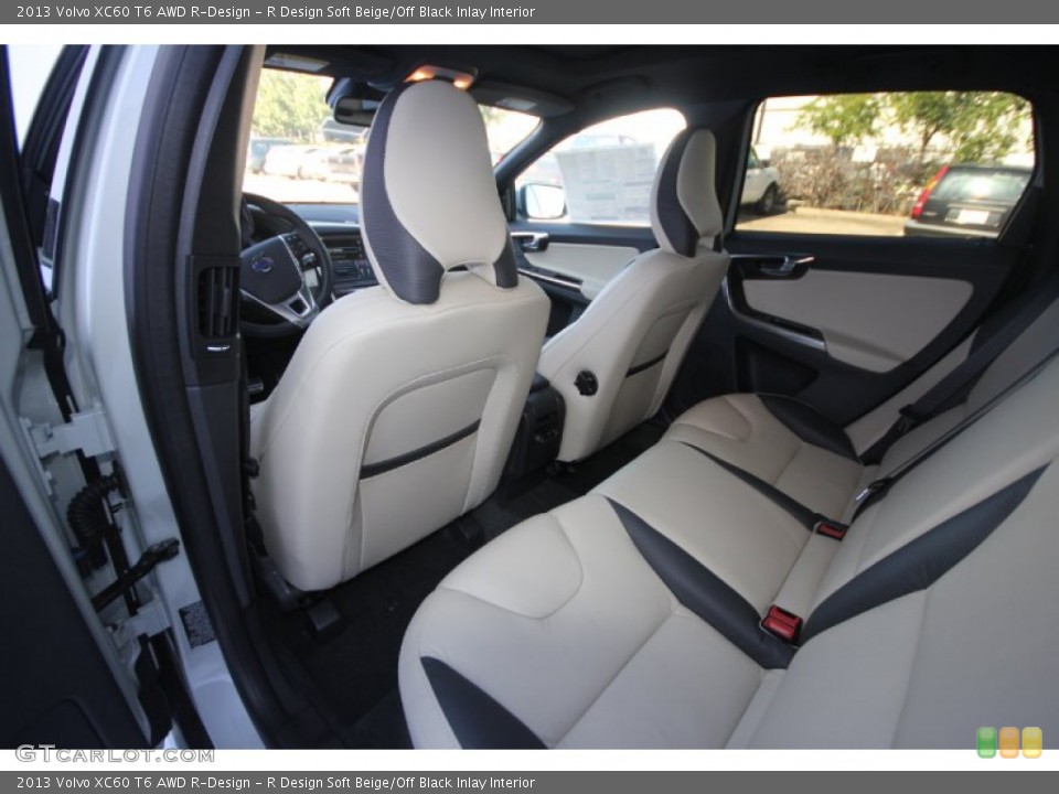 R Design Soft Beige/Off Black Inlay Interior Photo for the 2013 Volvo XC60 T6 AWD R-Design #70204930
