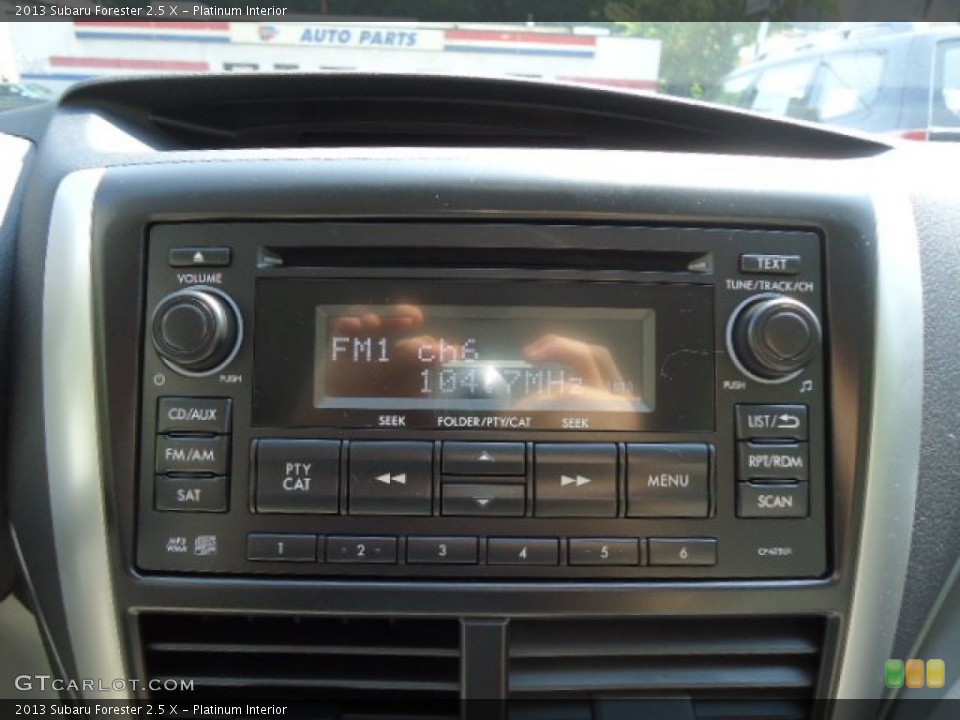 Platinum Interior Audio System for the 2013 Subaru Forester 2.5 X #70208407