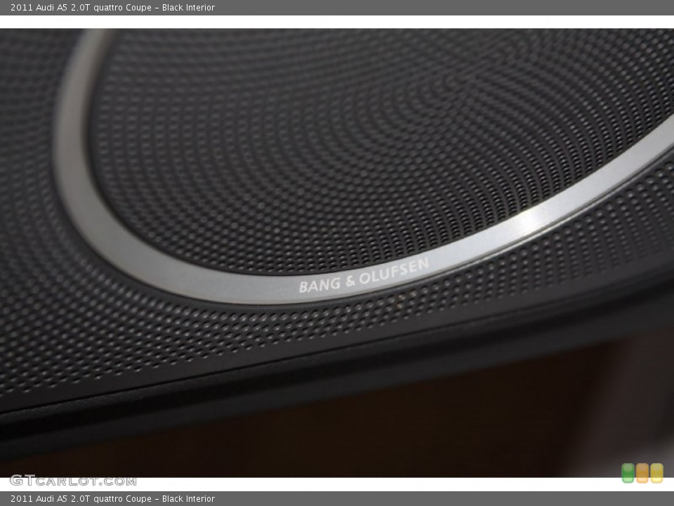 Black Interior Audio System for the 2011 Audi A5 2.0T quattro Coupe #70209682