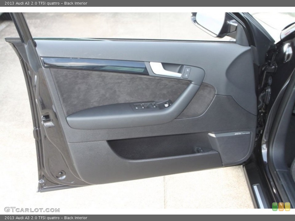 Black Interior Door Panel for the 2013 Audi A3 2.0 TFSI quattro #70210321