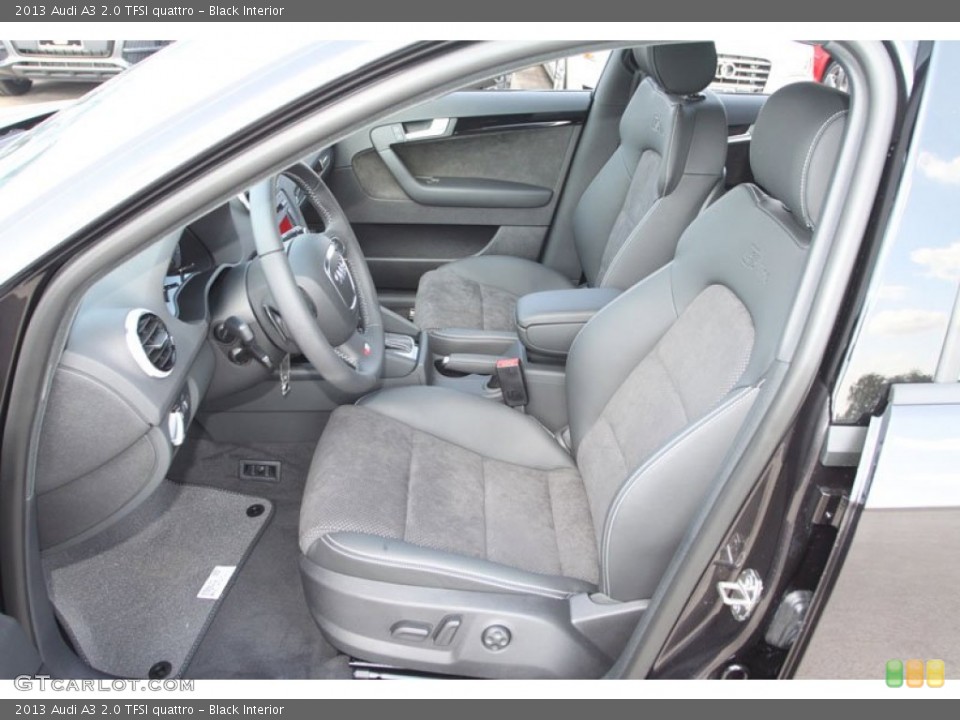 Black Interior Front Seat for the 2013 Audi A3 2.0 TFSI quattro #70210341