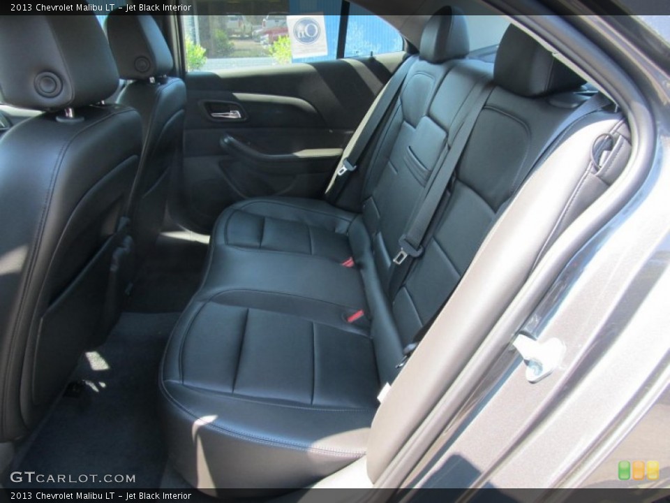 Jet Black Interior Rear Seat for the 2013 Chevrolet Malibu LT #70210360