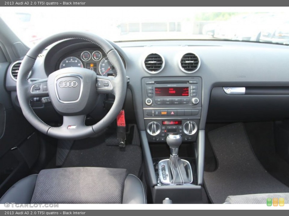 Black Interior Dashboard for the 2013 Audi A3 2.0 TFSI quattro #70210363