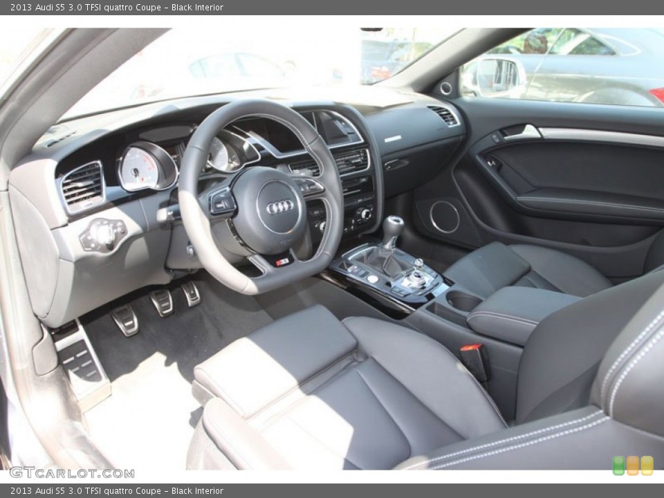 Black Interior Prime Interior for the 2013 Audi S5 3.0 TFSI quattro Coupe #70210534