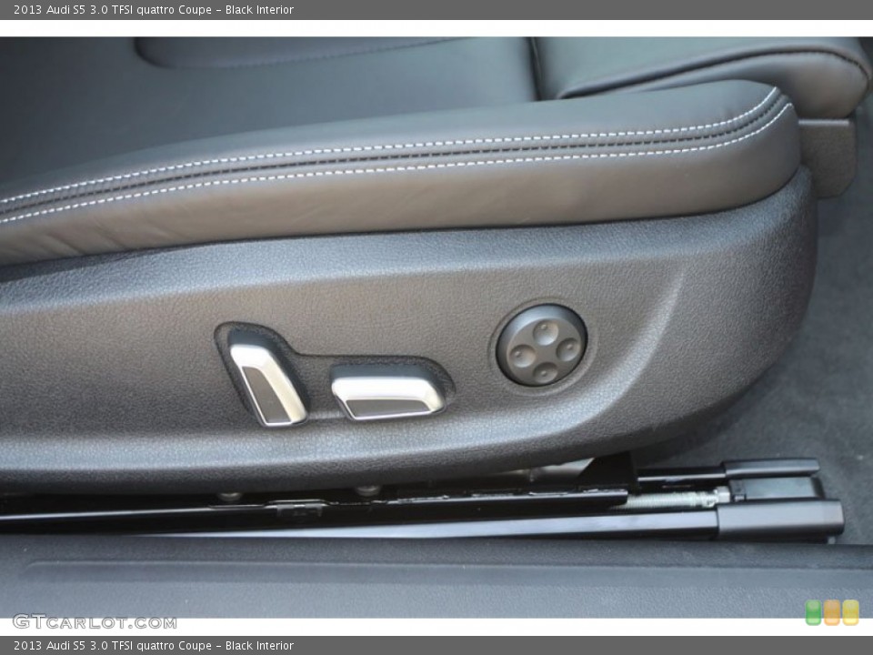 Black Interior Controls for the 2013 Audi S5 3.0 TFSI quattro Coupe #70210612