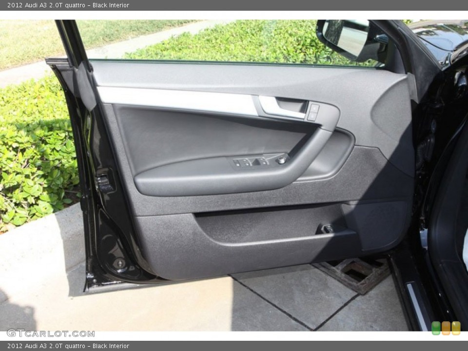 Black Interior Door Panel for the 2012 Audi A3 2.0T quattro #70210689