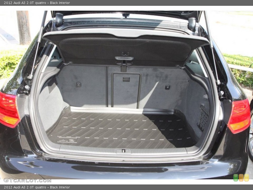 Black Interior Trunk for the 2012 Audi A3 2.0T quattro #70210747