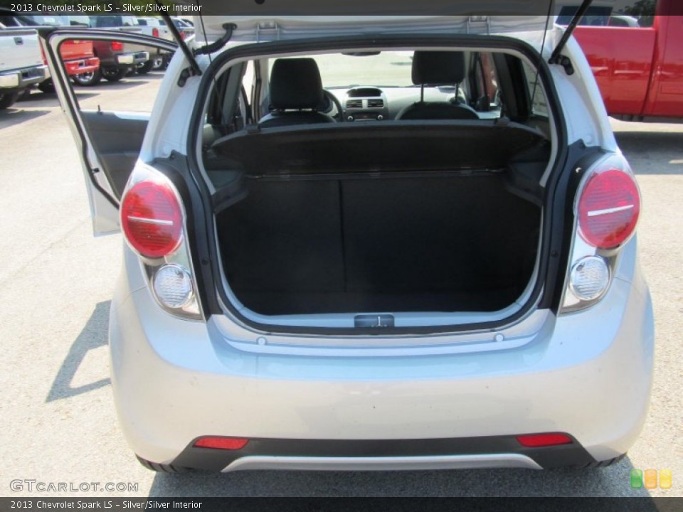 Silver/Silver Interior Trunk for the 2013 Chevrolet Spark LS #70210912