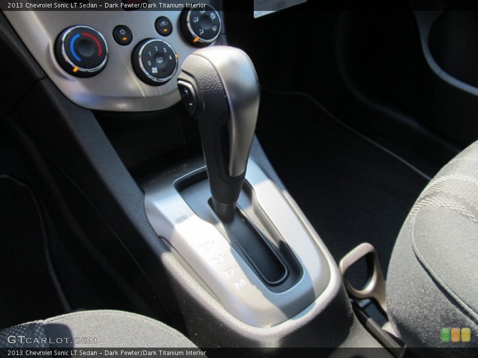 Dark Pewter/Dark Titanium Interior Transmission for the 2013 Chevrolet Sonic LT Sedan #70211104