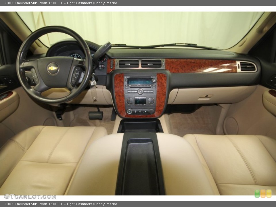 Light Cashmere/Ebony Interior Dashboard for the 2007 Chevrolet Suburban 1500 LT #70213826