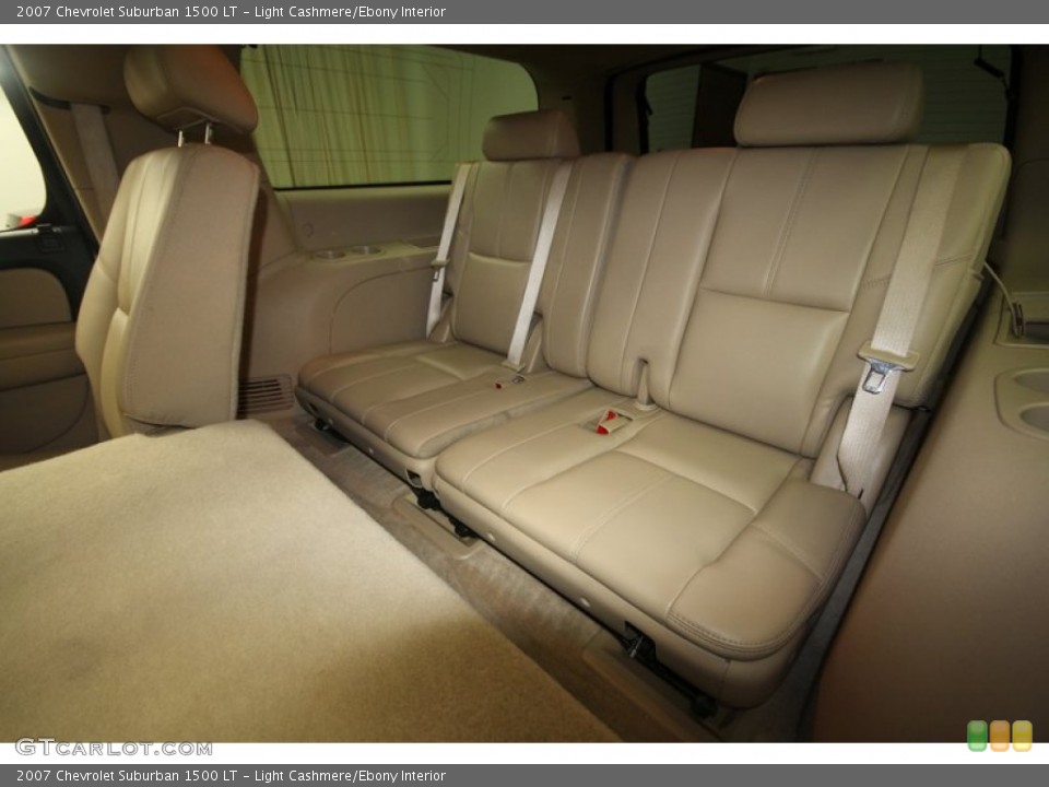 Light Cashmere/Ebony Interior Rear Seat for the 2007 Chevrolet Suburban 1500 LT #70213924