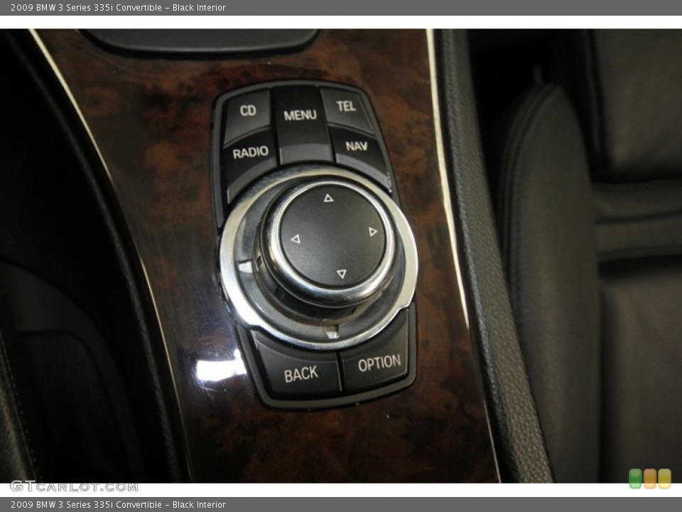 Black Interior Controls for the 2009 BMW 3 Series 335i Convertible #70217395