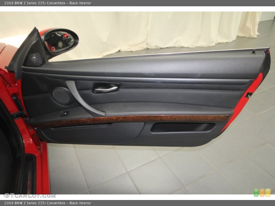 Black Interior Door Panel for the 2009 BMW 3 Series 335i Convertible #70217500