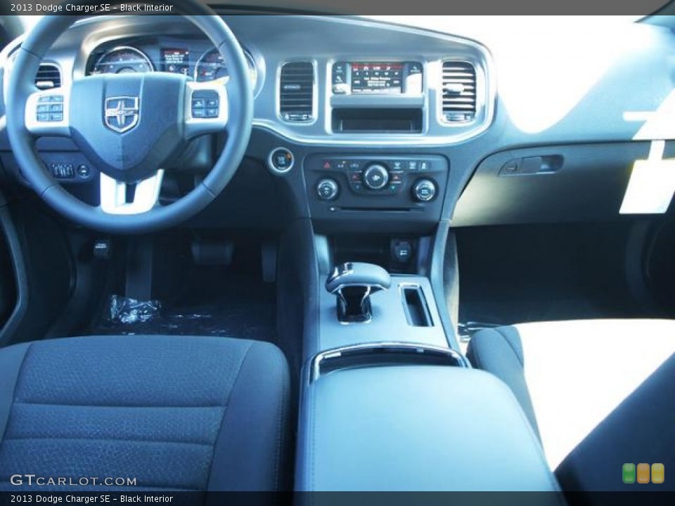 Black Interior Dashboard for the 2013 Dodge Charger SE #70218787
