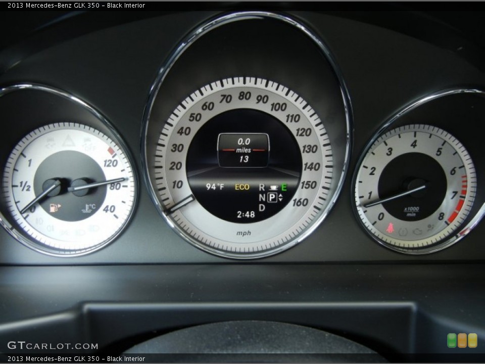 Black Interior Gauges for the 2013 Mercedes-Benz GLK 350 #70225105