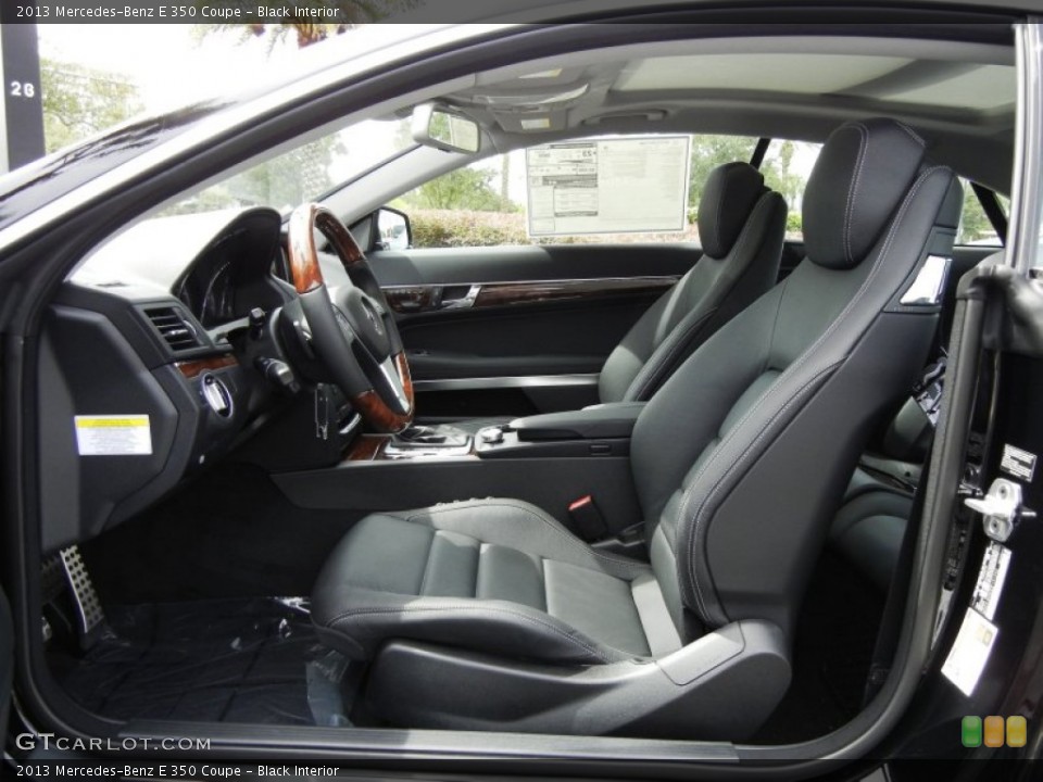 Black Interior Photo for the 2013 Mercedes-Benz E 350 Coupe #70225318