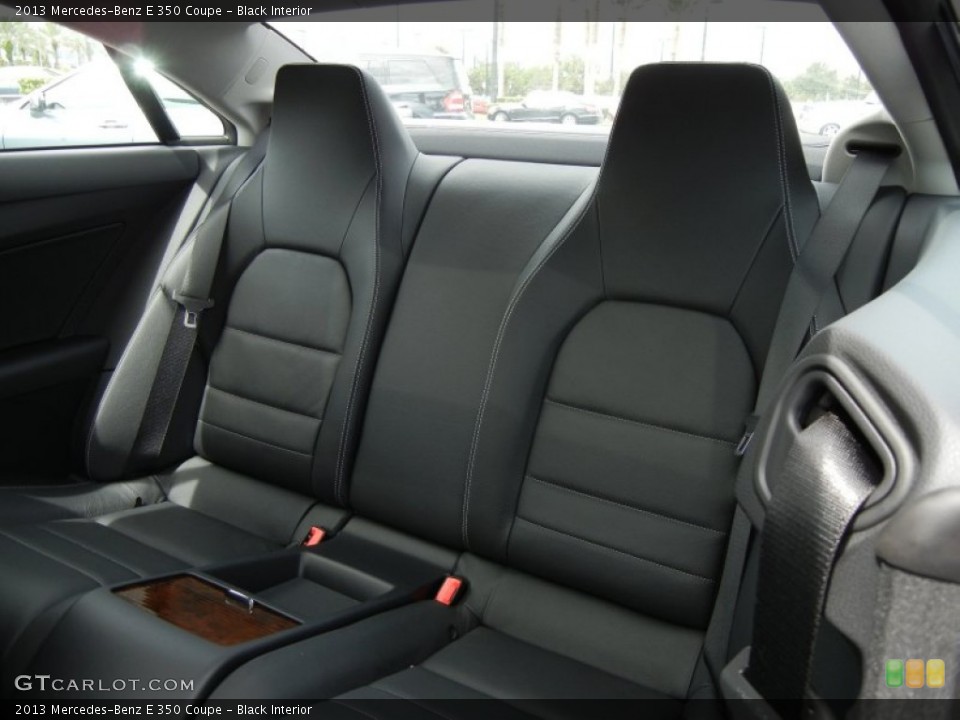 Black Interior Photo for the 2013 Mercedes-Benz E 350 Coupe #70225327