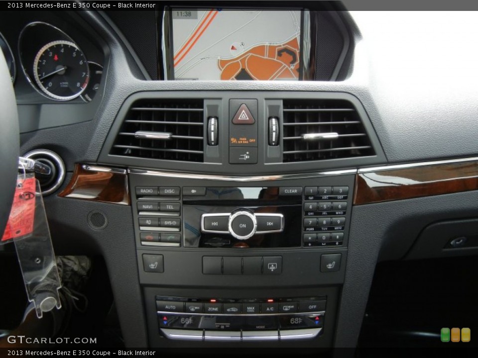 Black Interior Controls for the 2013 Mercedes-Benz E 350 Coupe #70225363