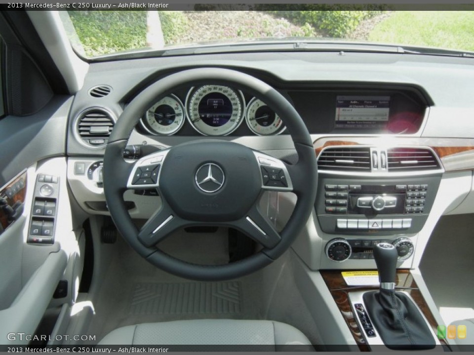Ash/Black Interior Dashboard for the 2013 Mercedes-Benz C 250 Luxury #70225548