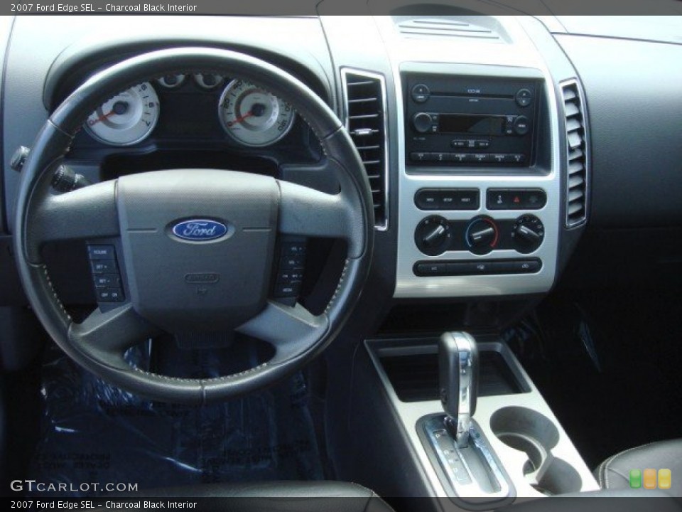 Charcoal Black Interior Dashboard for the 2007 Ford Edge SEL #70225747