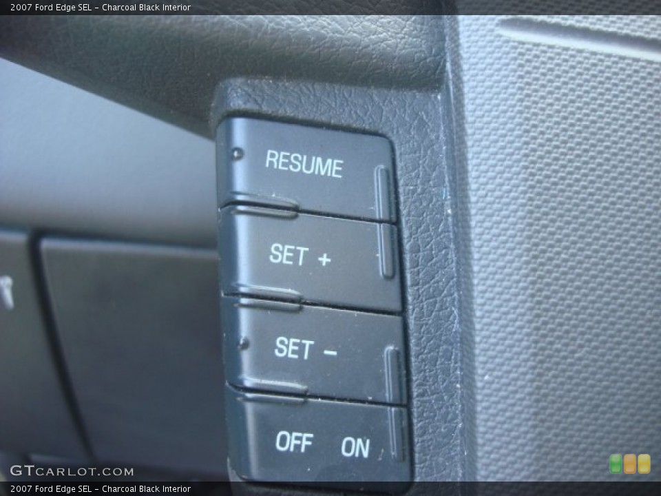 Charcoal Black Interior Controls for the 2007 Ford Edge SEL #70225808