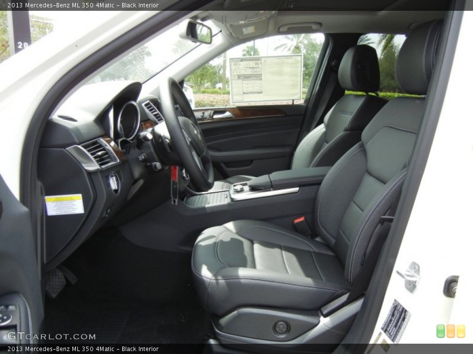 Black Interior Photo for the 2013 Mercedes-Benz ML 350 4Matic #70226632