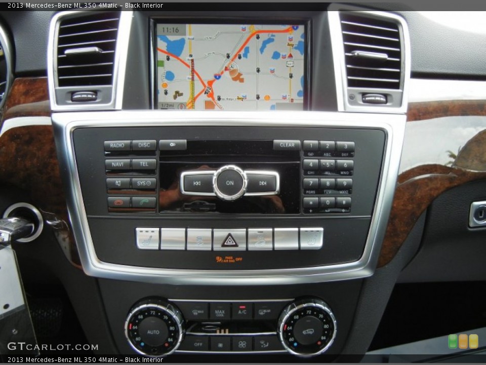Black Interior Controls for the 2013 Mercedes-Benz ML 350 4Matic #70226674