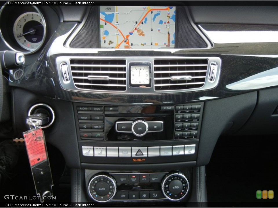 Black Interior Controls for the 2013 Mercedes-Benz CLS 550 Coupe #70226796