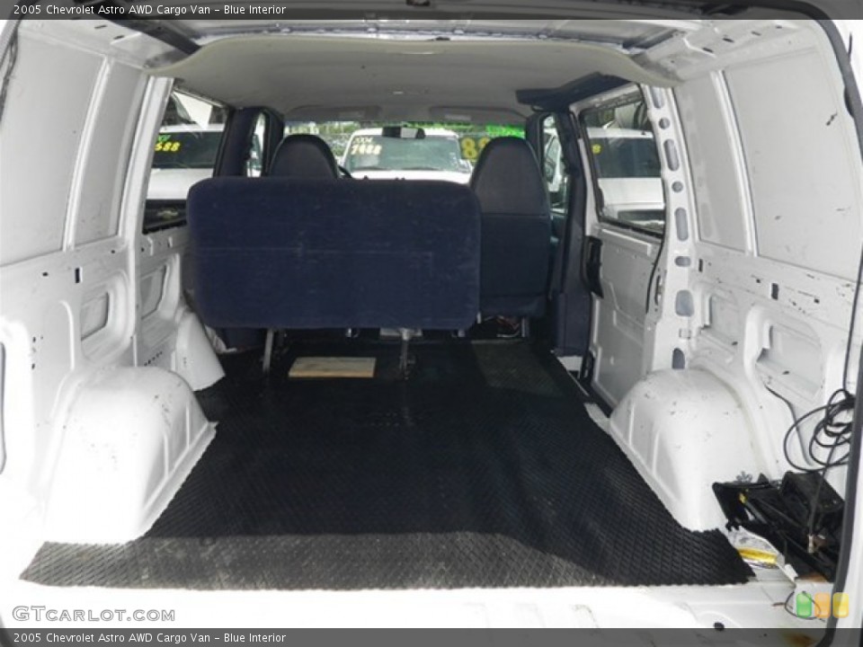 Blue Interior Trunk for the 2005 Chevrolet Astro AWD Cargo Van #70228606