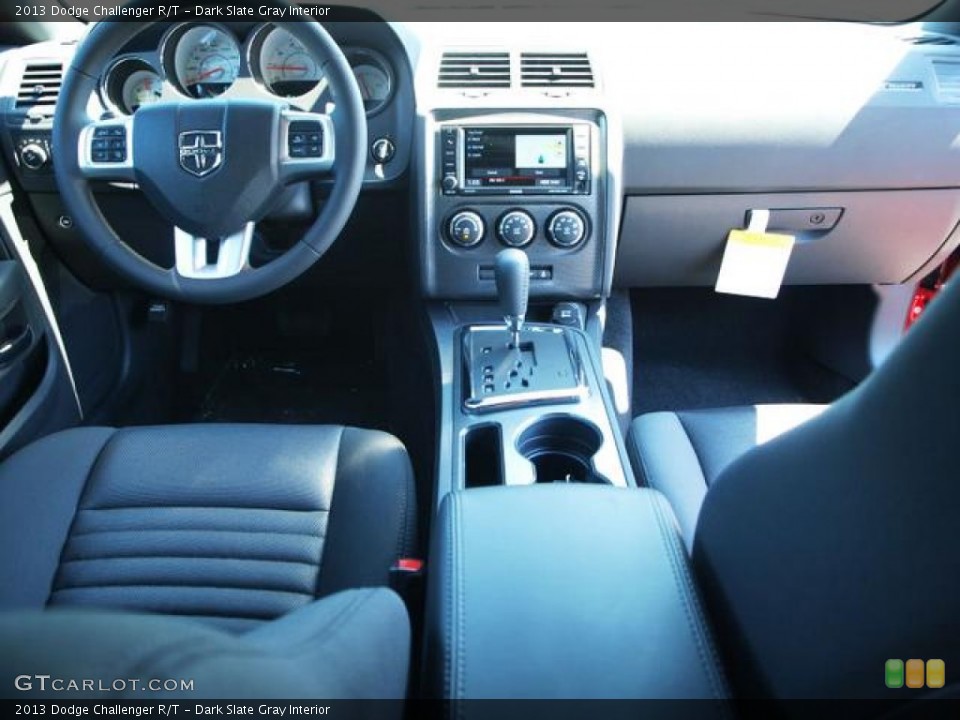 Dark Slate Gray Interior Dashboard for the 2013 Dodge Challenger R/T #70229075