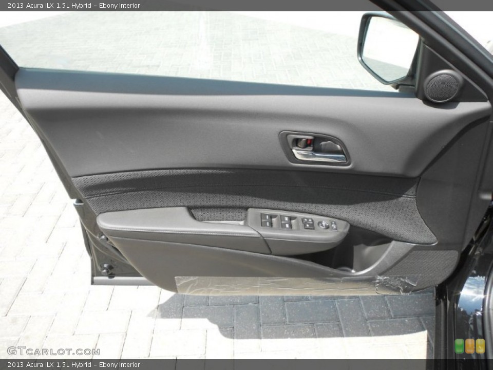 Ebony Interior Door Panel for the 2013 Acura ILX 1.5L Hybrid #70234360