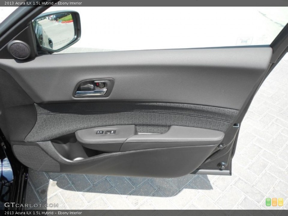Ebony Interior Door Panel for the 2013 Acura ILX 1.5L Hybrid #70234384