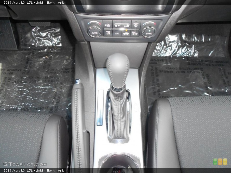 Ebony Interior Transmission for the 2013 Acura ILX 1.5L Hybrid #70234432