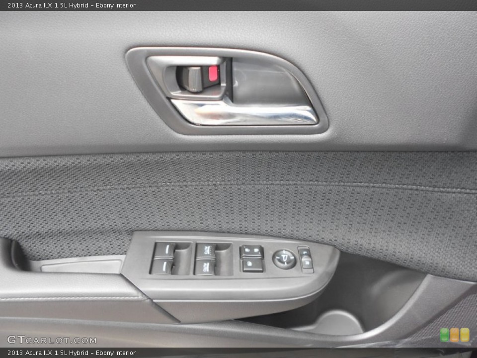 Ebony Interior Controls for the 2013 Acura ILX 1.5L Hybrid #70234468