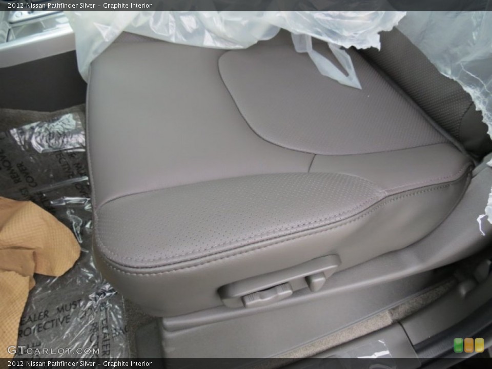 Graphite Interior Front Seat for the 2012 Nissan Pathfinder Silver #70235645