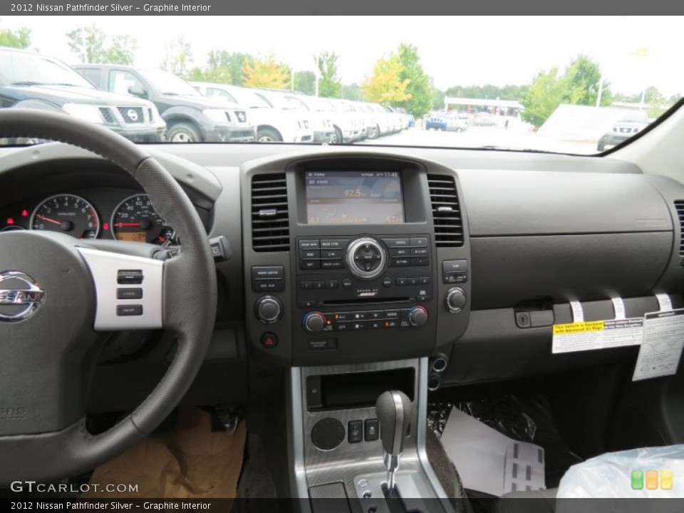 Graphite Interior Dashboard for the 2012 Nissan Pathfinder Silver #70235680