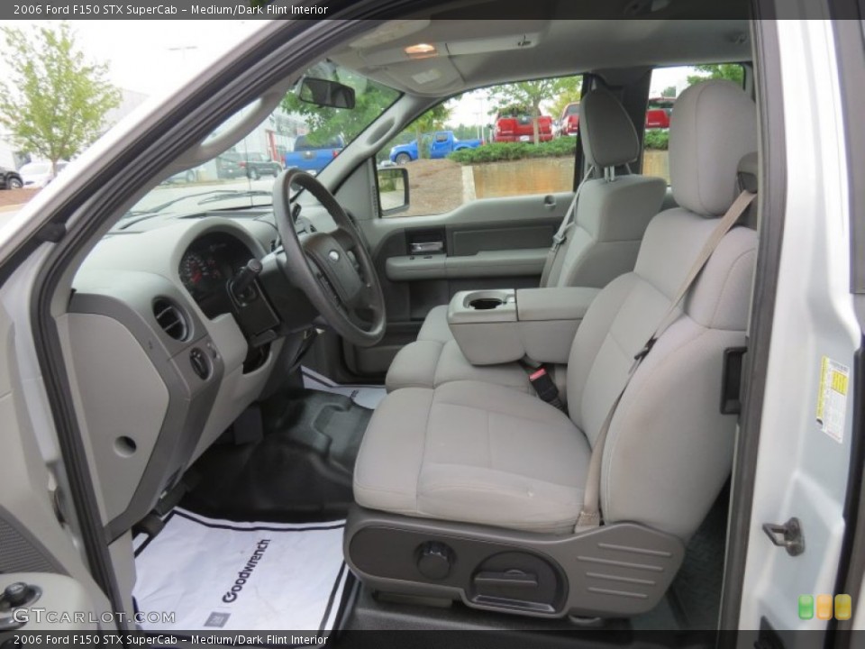 Medium/Dark Flint Interior Front Seat for the 2006 Ford F150 STX SuperCab #70236742