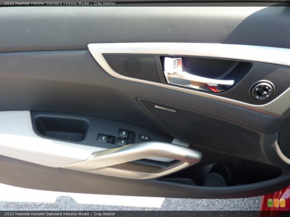 Gray Interior Door Panel for the 2013 Hyundai Veloster  #70237091