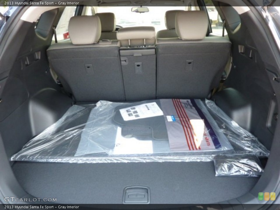 Gray Interior Trunk for the 2013 Hyundai Santa Fe Sport #70237756
