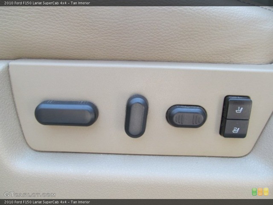 Tan Interior Controls for the 2010 Ford F150 Lariat SuperCab 4x4 #70238116