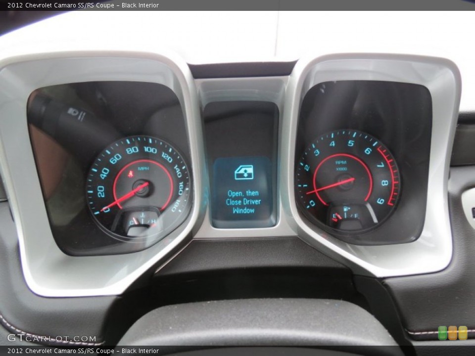 Black Interior Gauges for the 2012 Chevrolet Camaro SS/RS Coupe #70238698